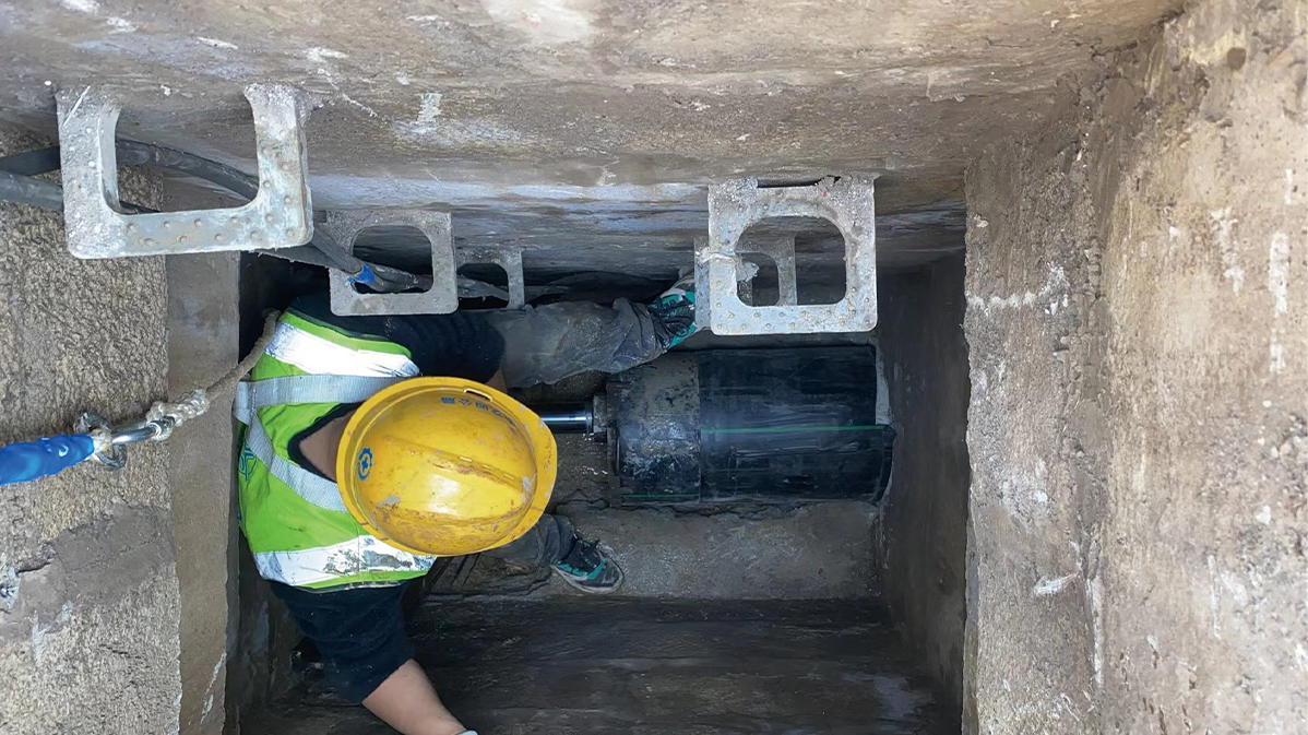 旬邑HDPE短管内衬法